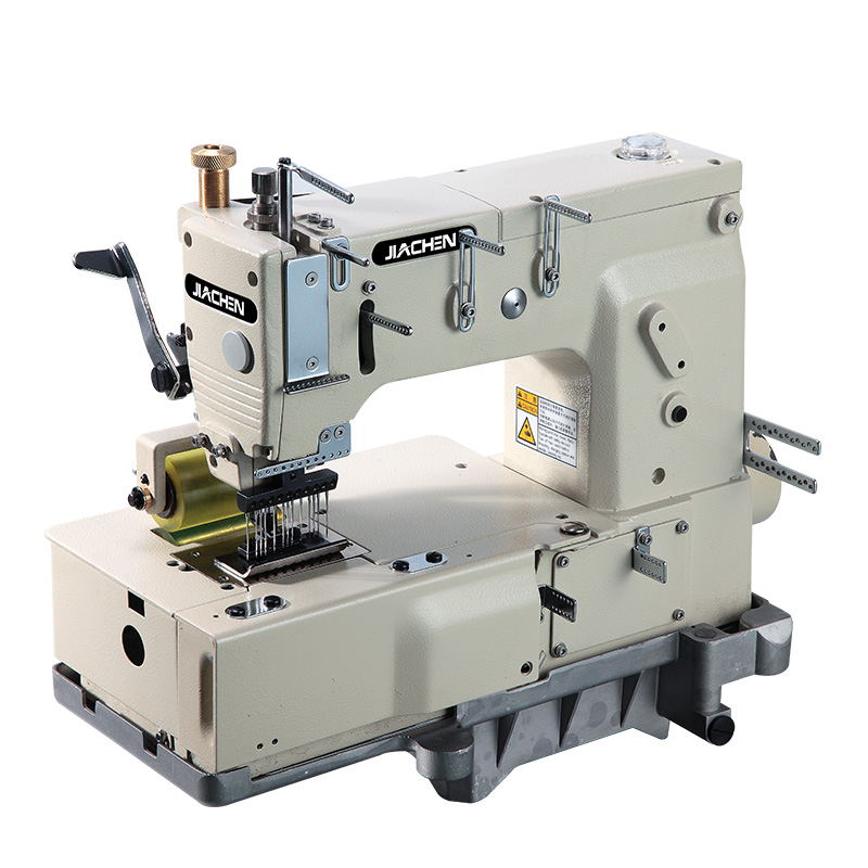 四针平台型勾针纵向双重环缝链式缝纫机JC-1413P